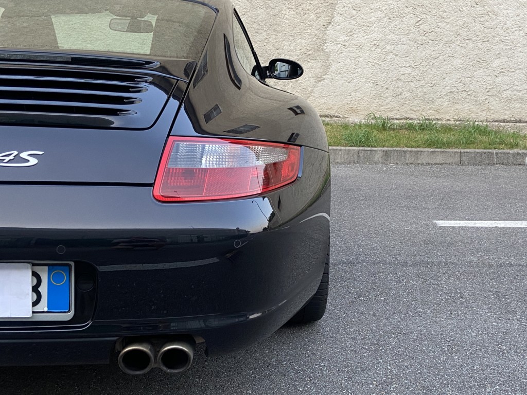  Porsche 997 4s Manuale - Km 87.500 - Uff. Italiana - TOTAL BLACK